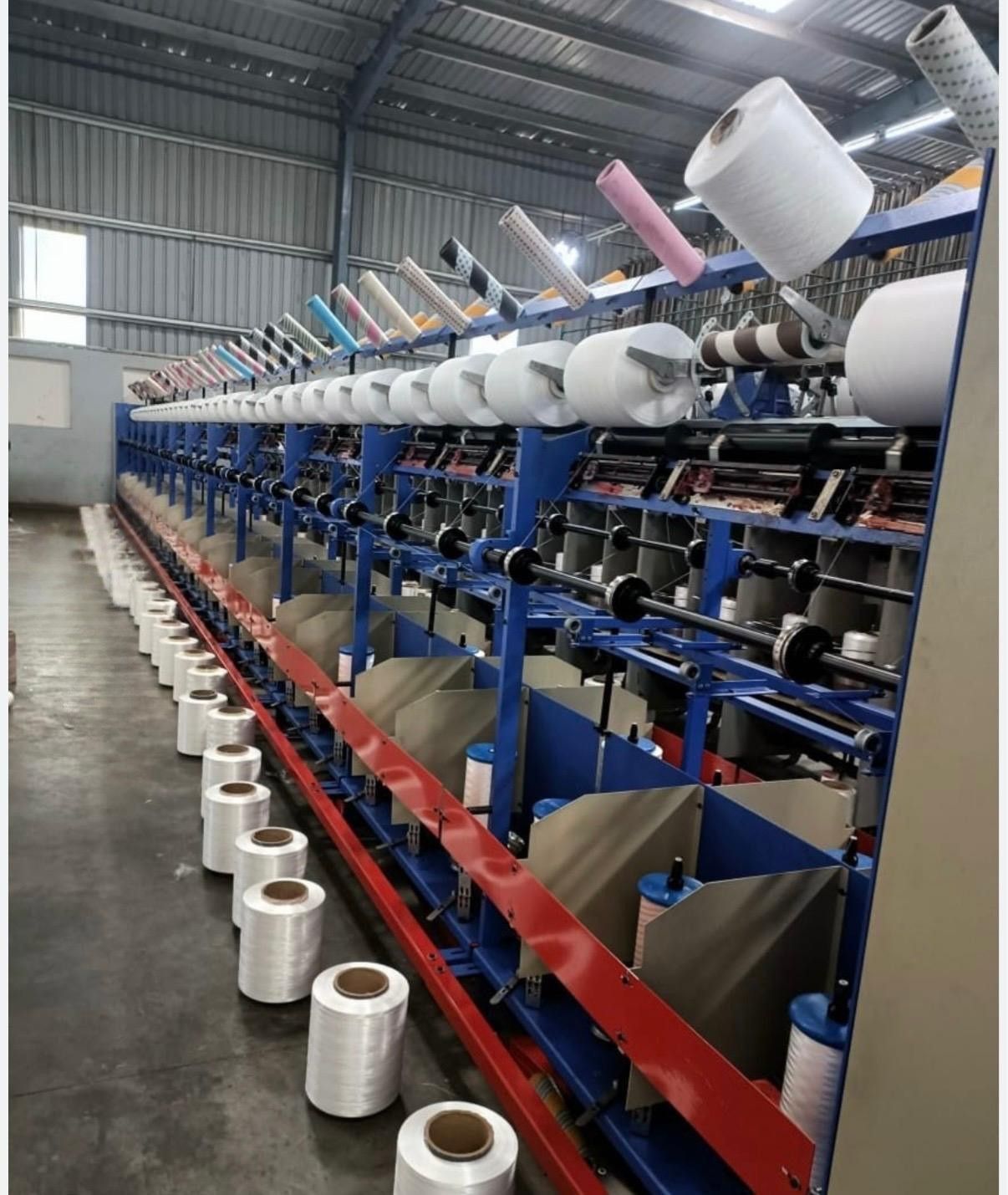 Venus Polythread manufacturing facility — modern PP MF yarn production lines